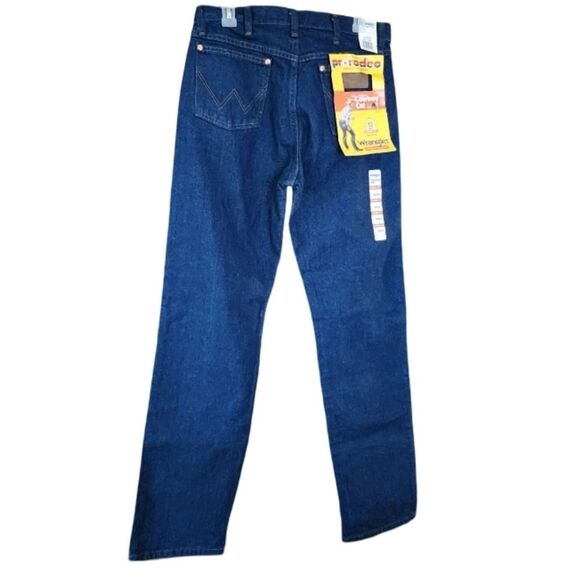 Wrangler 13MWZ ProRodeo Cowboy Cut Jeans Men’s 32x34 Original Fit Indigo NWT - Picture 2 of 7
